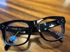 CÉLINE ブラック メガネ CL 41376 145 CÉLINE ブラック メガネ CL 41376 145 - メルカリ