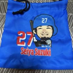 鈴木誠也 巾着袋　MLB ガチャガチャのサムネイル