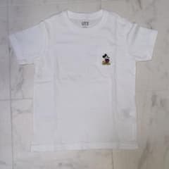 【R☆kさん専用】110cm  ユニクロ　ミッキーTシャツのサムネイル