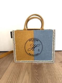 【美品】HYUJENNEヒュージェンヌ ラプバッグトートバッグのサムネイル