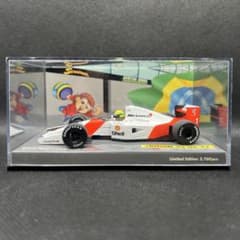 希少】アイルトン・セナ MP4-7 ミニチャンプス セナコレクション 33