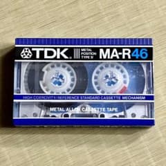 昭和　レトロ　❤　TDK製 MA-R46　 ❤　カセットテープ 新品未開封】TDK MA-R46 メタルカセットテープ 初代モデル - メルカリ