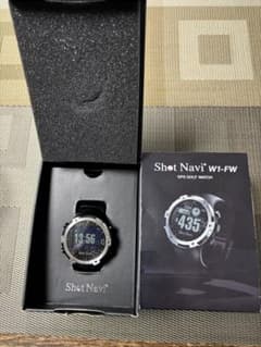 ※値下げしました❗️ Shot Navi W1-FW ブラックのサムネイル
