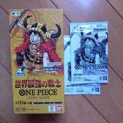 ONE PIECEカードゲーム 世界最強の戦士 OP-17 BOXのサムネイル