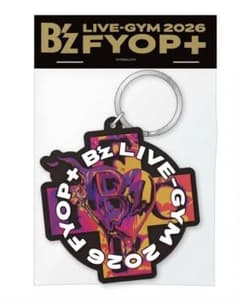 B'z LIVE-GYM 2026 FYOP+ 3Dラバーキーホルダー - メルカリ