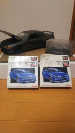 ミニカー  12/1 スカイライン GT-R 4点セット ジャンクのサムネイル