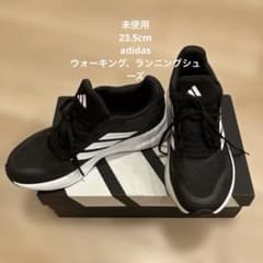 adidas スニーカー ブラック ホワイト　未使用　23.5のサムネイル