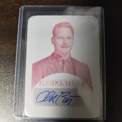 Leaf Pop Century クリス・プラット サイン入り 1/1 - メルカリ