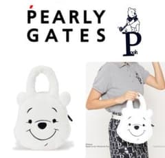 PEARLY GATES プーさん フェイクファー カートバッグ - メルカリ