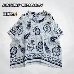 極美品✨サンサーフ×ビームスボーイ 別注 浅草雷門 ハワイアンセーラー