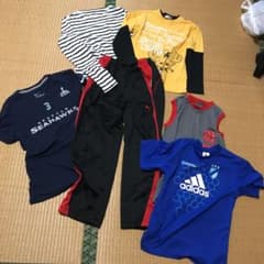 男子　150cm プーマズボン、アディダス 半袖　まとめ売りのサムネイル