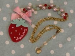 Angelic Pretty いちご ネックレス - メルカリ