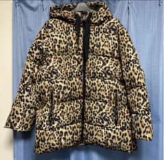 gap 中綿 ナイロンジャケット レオパード レディース Mサイズ ギャップ 