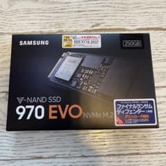Samsung 970 EVO 250GB NVMe M.2 SSD 元箱付き