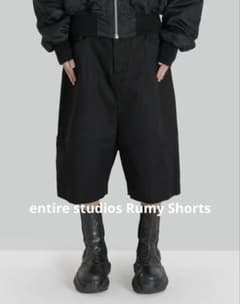 Entire studios black Rumy shorts ウールショーツ - メルカリ