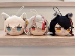 【新品】ホロライブ 寝そべりミニマスコット 大神ミオ・白上フブキ・百鬼あやめのサムネイル