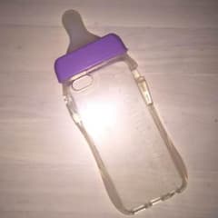 iPhone6・6s ケース 哺乳瓶 紫のサムネイル