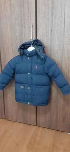 ラルフローレン　ダウン　コート　新宿高島屋で購入　ラルフローレン　紺色　赤のサムネイル