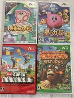 ⭐️24時間以内発送⭐️ Wiiソフトまとめ売り 4本セット - メルカリ