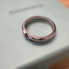 Tiffany&Co パロマ ピカソ　ステンレス　インフィニティリング　19号 TIFFANY&Co.（ティファニー） お正月セール リング レディス