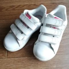 ＊adidas アディダス スタンスミス　スニーカー　女の子　15㎝＊のサムネイル