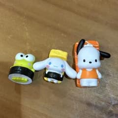 サンリオキャラクターズ 寿司　シナモン　けろけろけろっぴ、ポチャッコのサムネイル