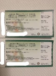 【千葉県】鴨川シーワールド　早朝ペアチケット　大人2枚（20210811）のサムネイル