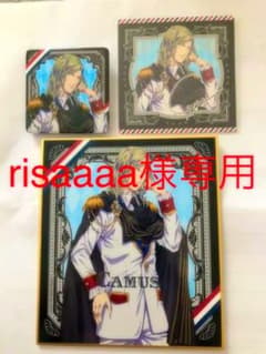 カミュ 缶バッジ 色紙 イラストカード うたプリ プリライのサムネイル