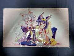 노게임 · 노 라이프 온라인 복권 화이트 & 하츠세 이즈나 멀티 데스크 매트