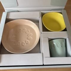 ミナペルホネン 食器セット プレート ボウル カップ 3点セット - メルカリ