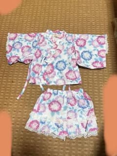 MADEU 花柄浴衣ドレス 80のサムネイル