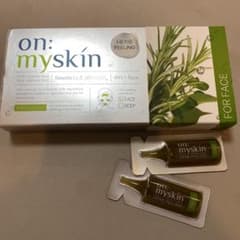 おためし】on: myskin ハーブピーリング 顔用2個4ml×2 - メルカリ