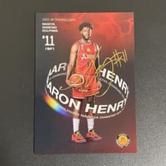 Bリーグ 名古屋ダイヤモンドドルフィンズ アーロン・ヘンリー 金箔