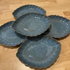 新品 未使用 たち吉 亀甲 貫入 煮物皿 銘々皿 橘吉 和食器 青磁 - メルカリ