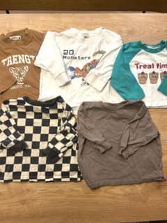 長袖Tシャツ 5枚セットbranches F.O.KIDS devirockのサムネイル
