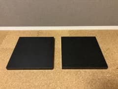 黒御影石 オーディオボード 300mm× 300㎜×27㎜ 2枚セット - メルカリ