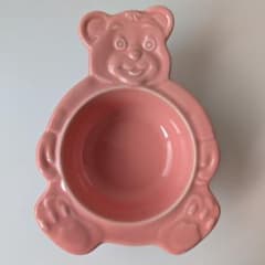 韓国っぽ シリアルボウル ピンク くまのサムネイル