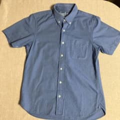 無印良品オックスフォードボタンダウンシャツ　半袖　Mサイズのサムネイル