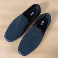 美品】UNIQLO U スリッポン ブラック 27.0cm - メルカリ