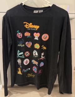 ZARA Disney 100Years ロンT 164 長袖　チャコールグレー - 3
