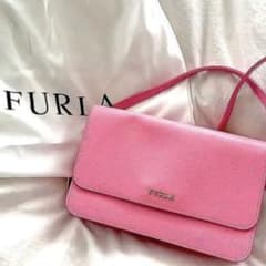 美品‼️保存袋付‼️FURLA フルラ　ショルダー　ウォレット ショルダーバッグのサムネイル