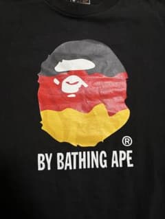 激レア】A BATHING APE ドイツカラー 猿顔 Tシャツ グレータグ - メルカリ