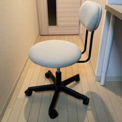 極美品 無印良品 ワーキングチェア デスクチェア ガススプリング昇降式のサムネイル