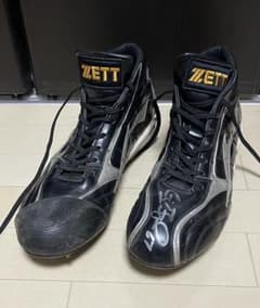 元　阪神タイガース　ブラゼル選手　直筆サイン入り　公式戦実使用スパイク 元 阪神タイガース ブラゼル選手 直筆サイン入り 公式戦実使用スパイク