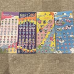たまごっちシール　プチプチシール4点セット