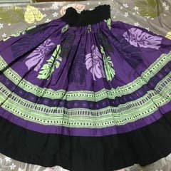 美品❤️パウスカート★ブラック×紫 モンステラのサムネイル