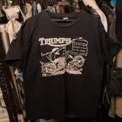 Tシャツ　バイカー　チョッパー　トライアンフ　ハーレーダビットソンのサムネイル