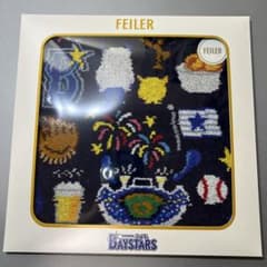 ベイスターズ　BART＆CHAPY　フェイラー　コラボハンカチ　箱あり 新品】フェイラー ベイスターズ ハンカチ ベースゲート コラボ 限定