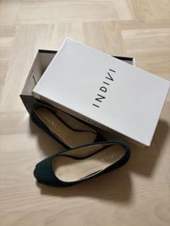 INDIVI パンプス ダークグリーンのサムネイル