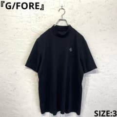 日本製　ゴルフウェア【G/FORE】ハイネックカットソー　黒　半袖　3 日本製 ゴルフウェア【G/FORE】ハイネックカットソー 黒 半袖 3 - メルカリ